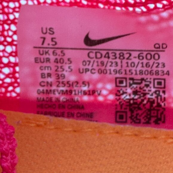 Nike Zoom Superfly Elite 2 Hyper Pink Track Spike Shoes Men's CD4382-600 - Picture 9 of 10